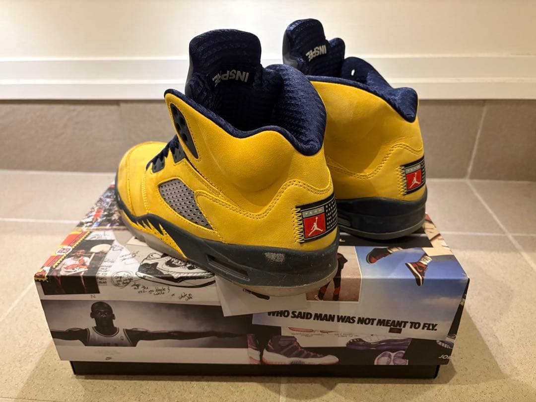 エアジョーダン5 AIR JORDAN5 ミシガン　Michigan