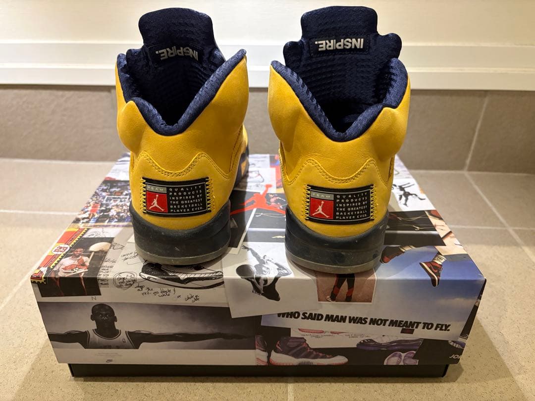 エアジョーダン5 AIR JORDAN5 ミシガン　Michigan