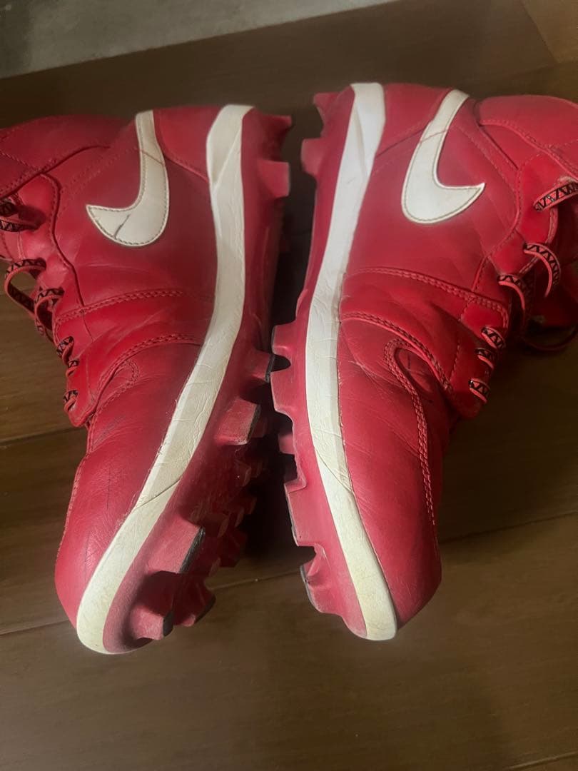 Nike Air Jordan レッド スパイクシューズ　30センチ