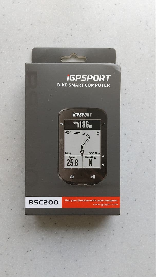 iGPSPORT サイクルコンピューター BSC200＋マウント M80 セット