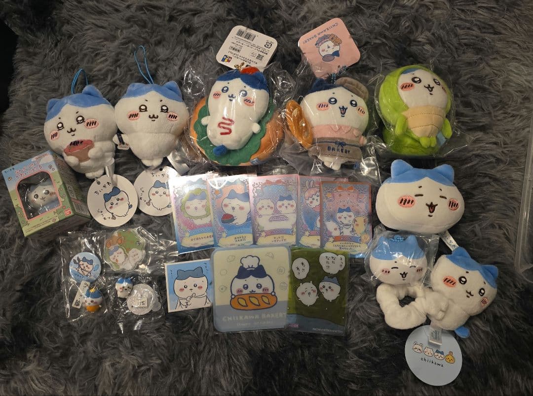 ちいかわ おかおぽけっと トートバッグ ちいかわ池袋 ハチワレグッズセット