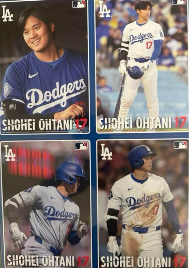 大谷翔平 フレーム ポストカード 箔押しサインMLB SHOHEI 東京