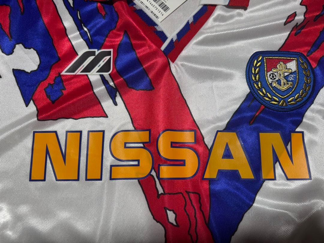 未使用 90s Jリーグ 横浜マリノス アウェイ ユニフォーム Mサイズ ミズノ