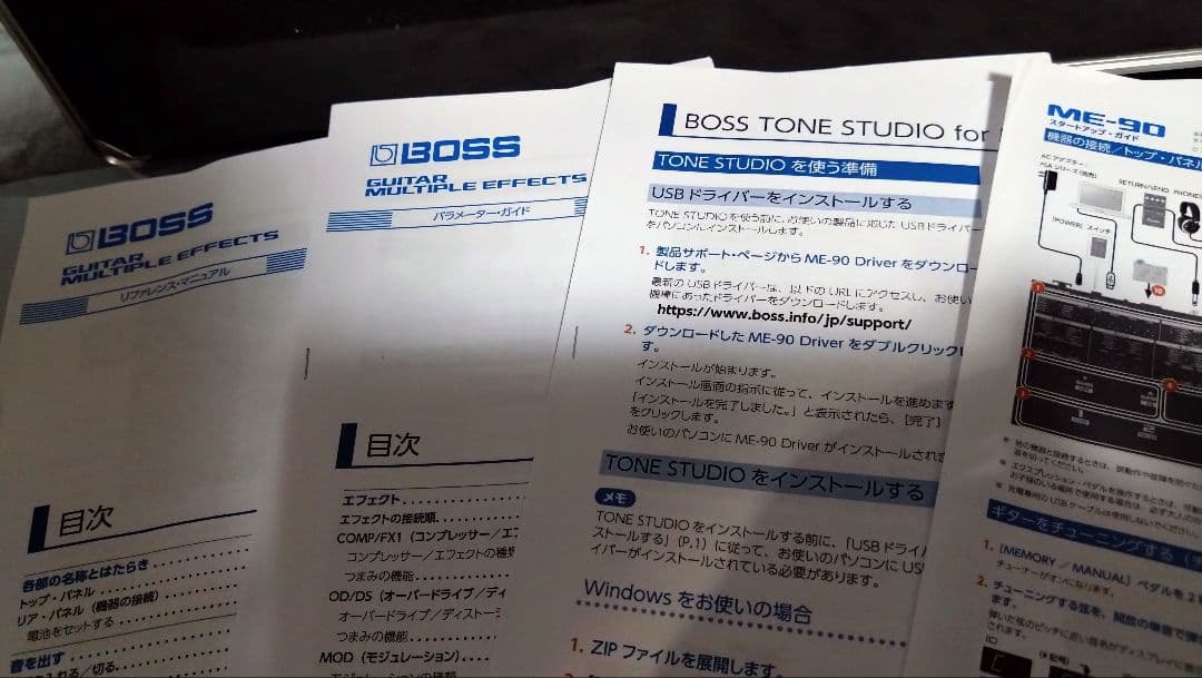 【たろちゃん専用　アダプターなし】BOSS マルチエフェクターME90