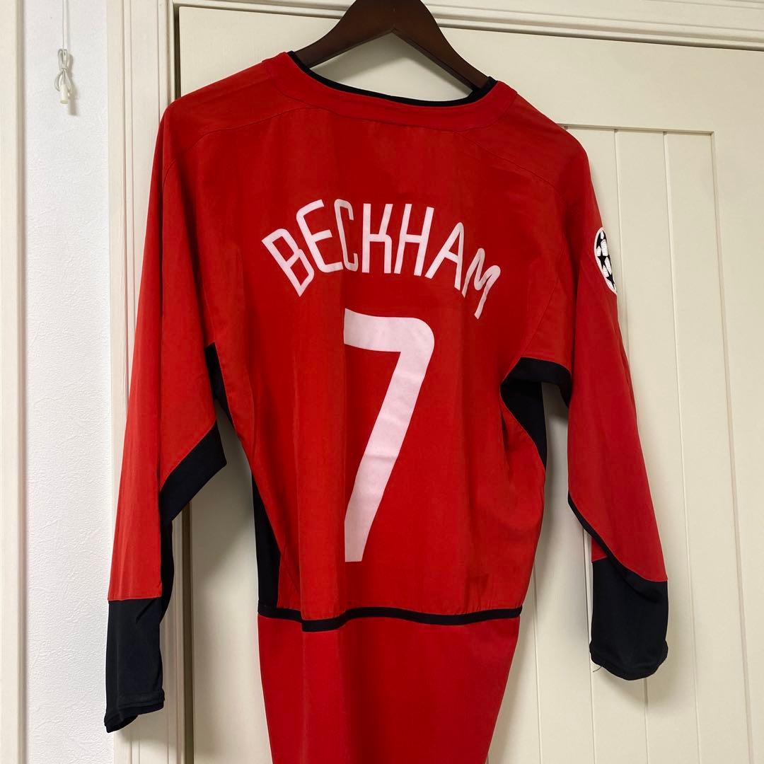 希少　Nike Manchester United Beckham 7 L