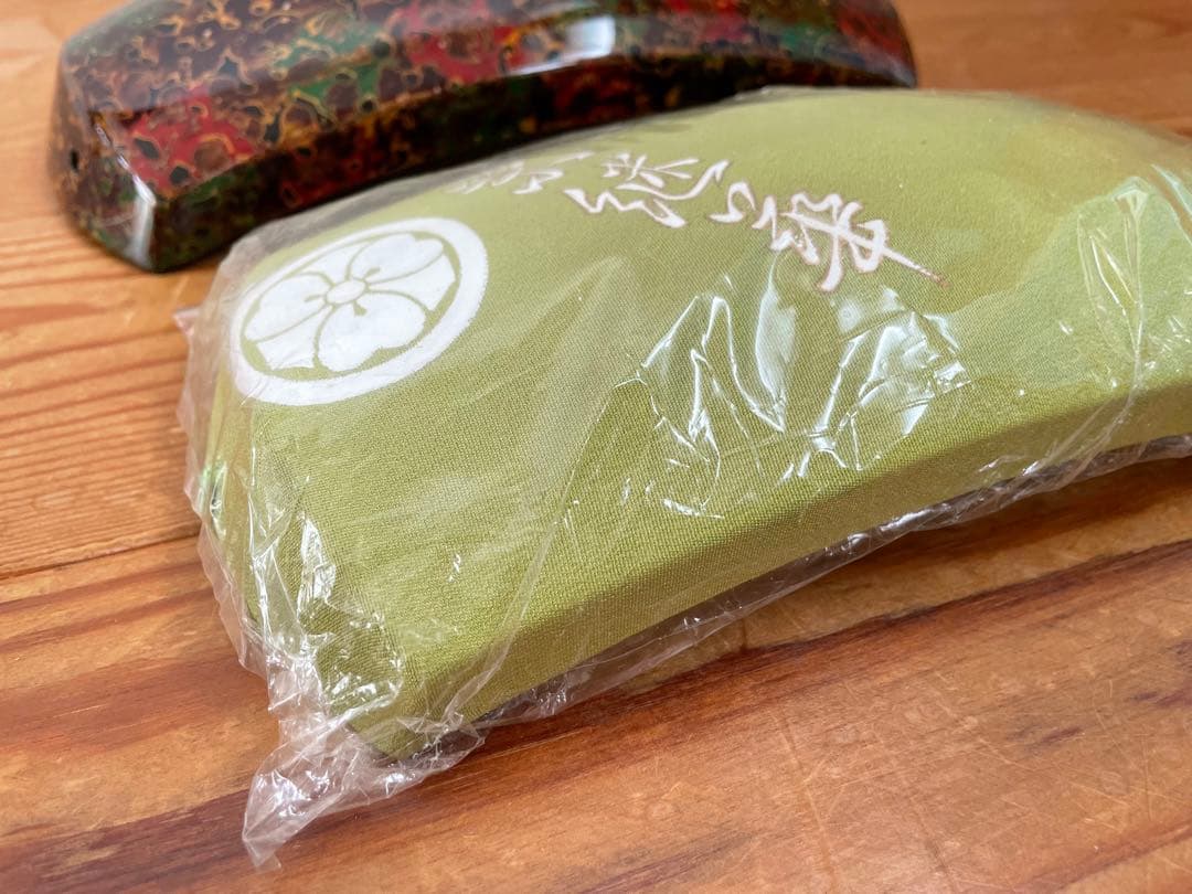 三味線 津軽塗 +稽古三味線用 胴掛け 新品 2個セット 天神カバー