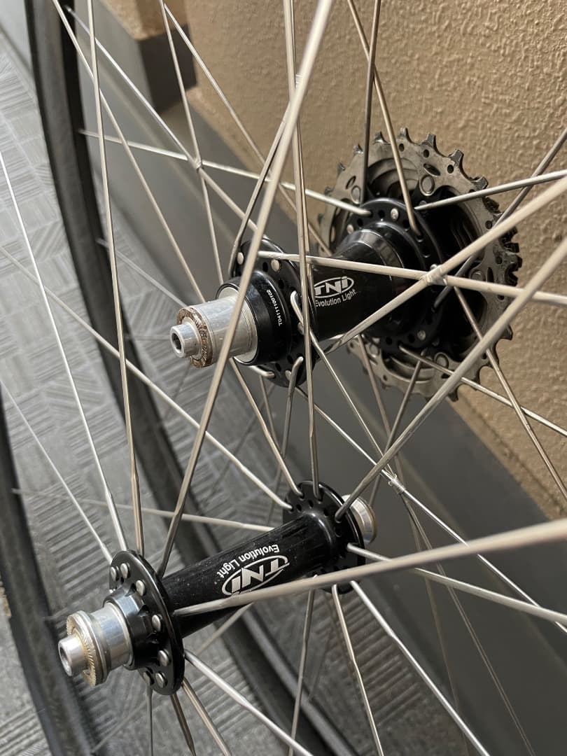 現地受取で割引あり　のむらぼホイール2号　前後セット　SHIMANO SRAM