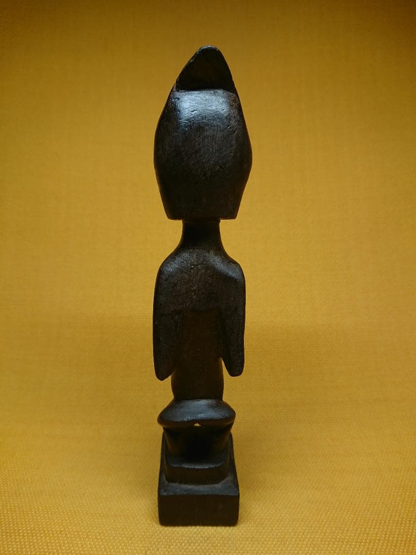 人形　木彫　彫像　オブジェ　置物　インテリア　工芸品　美術品　A1250