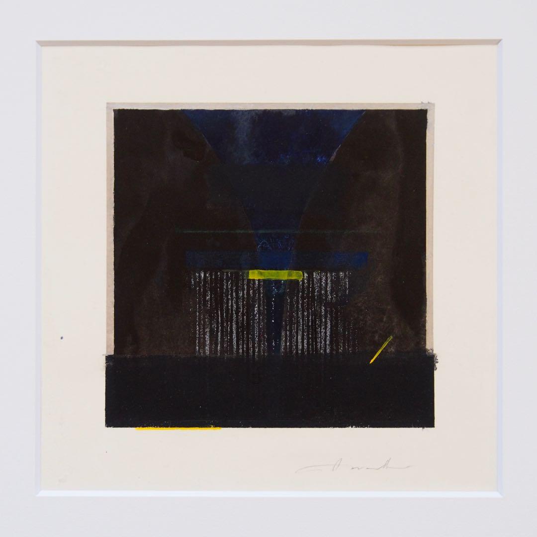 抽象画 アクリル オリジナル 作品 マット付き 絵画 現代アート モダンアート