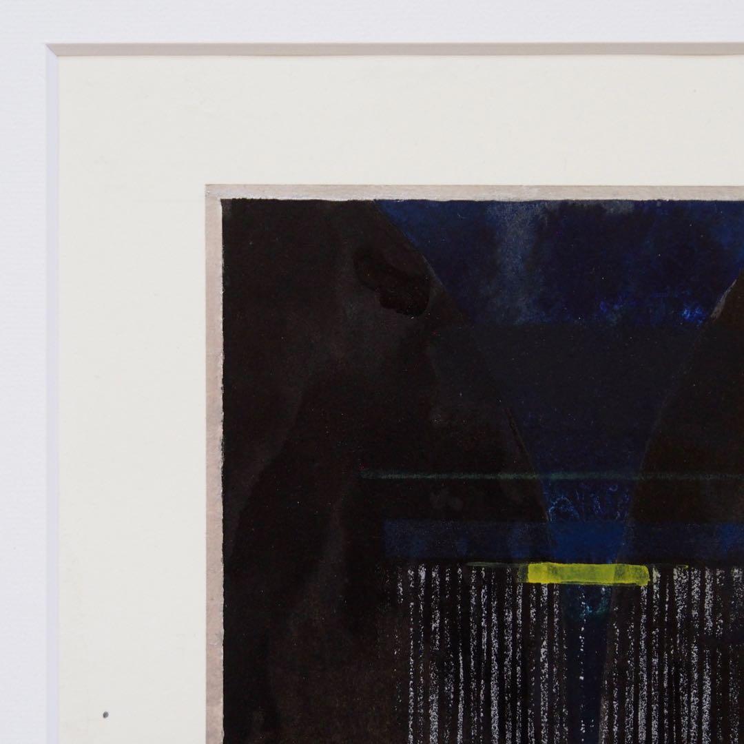 抽象画 アクリル オリジナル 作品 マット付き 絵画 現代アート モダンアート