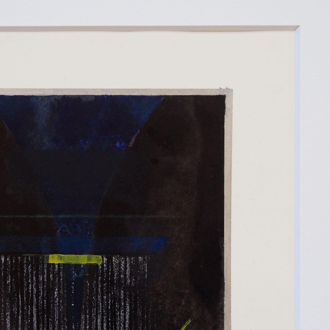 抽象画 アクリル オリジナル 作品 マット付き 絵画 現代アート モダンアート