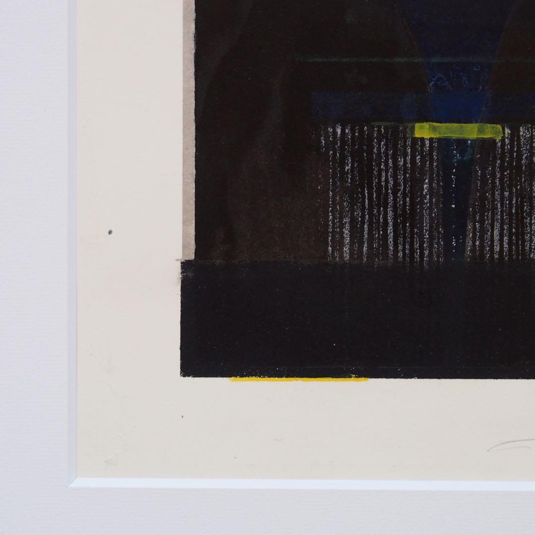 抽象画 アクリル オリジナル 作品 マット付き 絵画 現代アート モダンアート