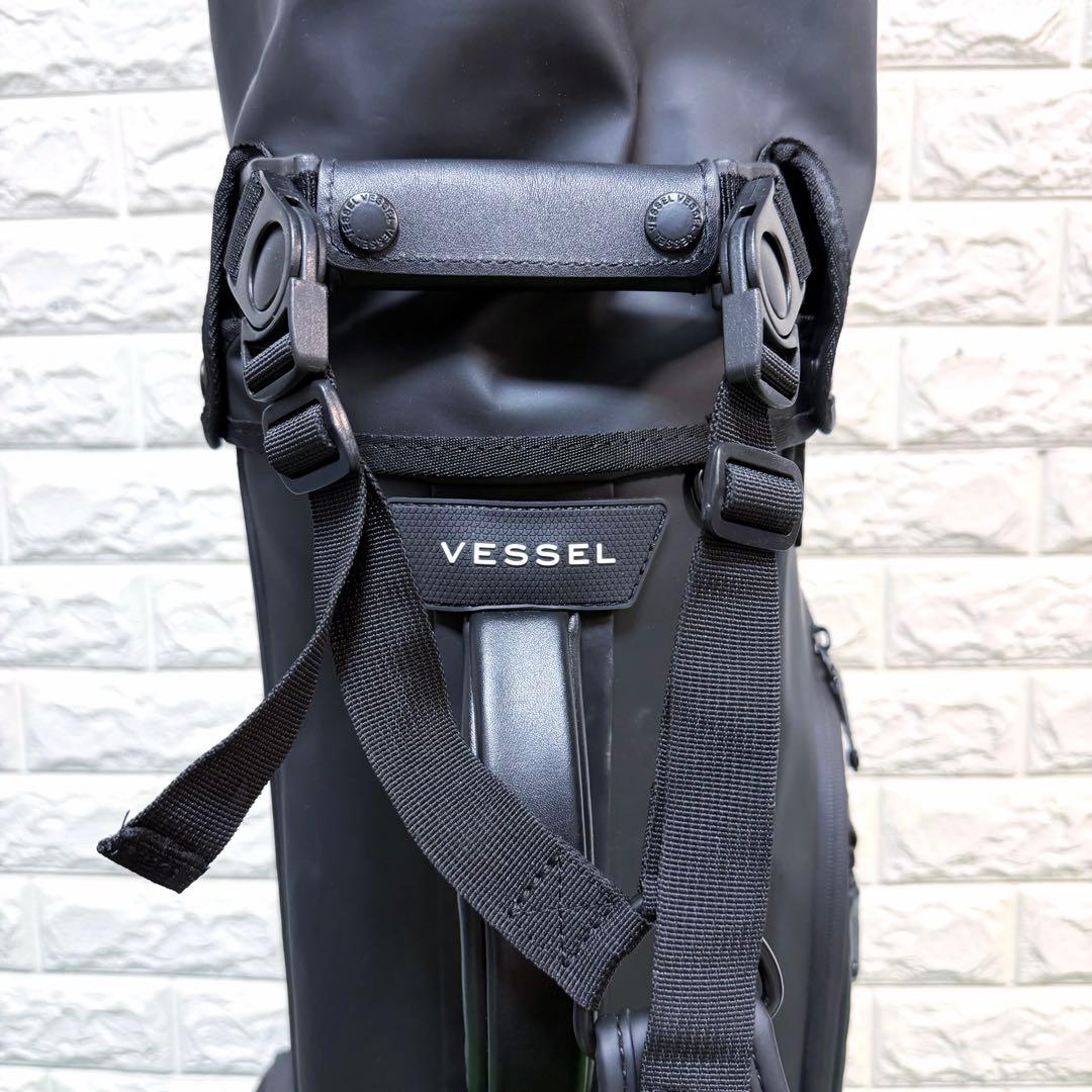 美品　VESSEL 2024 4.0 PLAYER スタンド式 キャディーバッグ