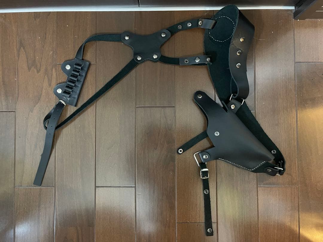 あぶない刑事　大下　ショルダーホルスター　牛本革ハンドメイド