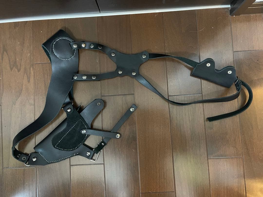 あぶない刑事　大下　ショルダーホルスター　牛本革ハンドメイド
