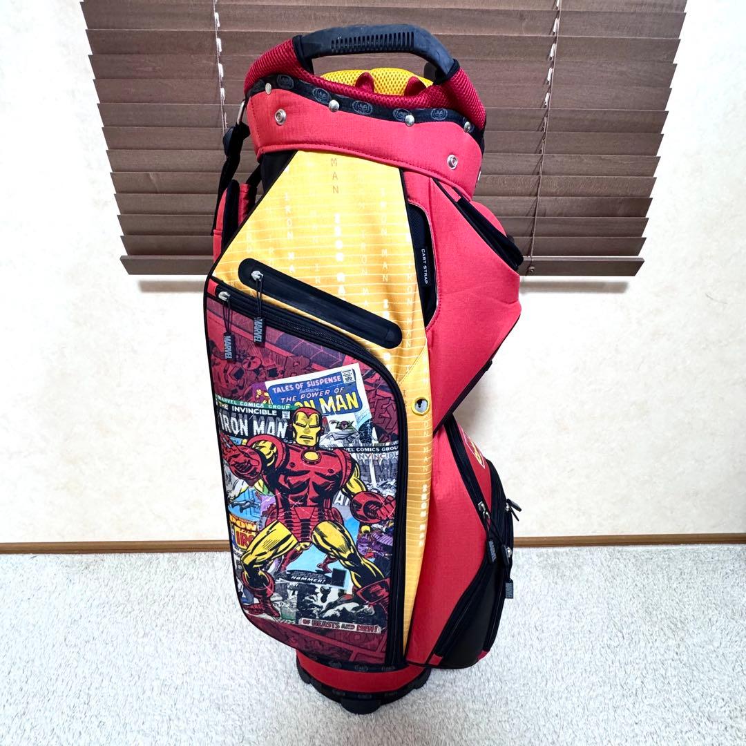 【海外限定】MARVEL マーベル ゴルフバッグ アイアンマン 日本未発売