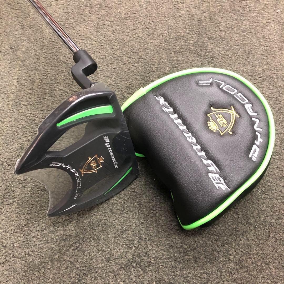 【希少な左】極太グリップと大型ヘッドの安定感抜群のダイナミクスパター レフティ