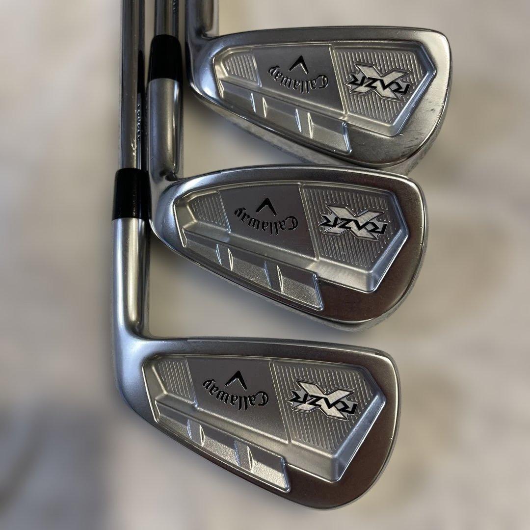美品　［名器］callaway RAZR forged 4〜P 7本セット