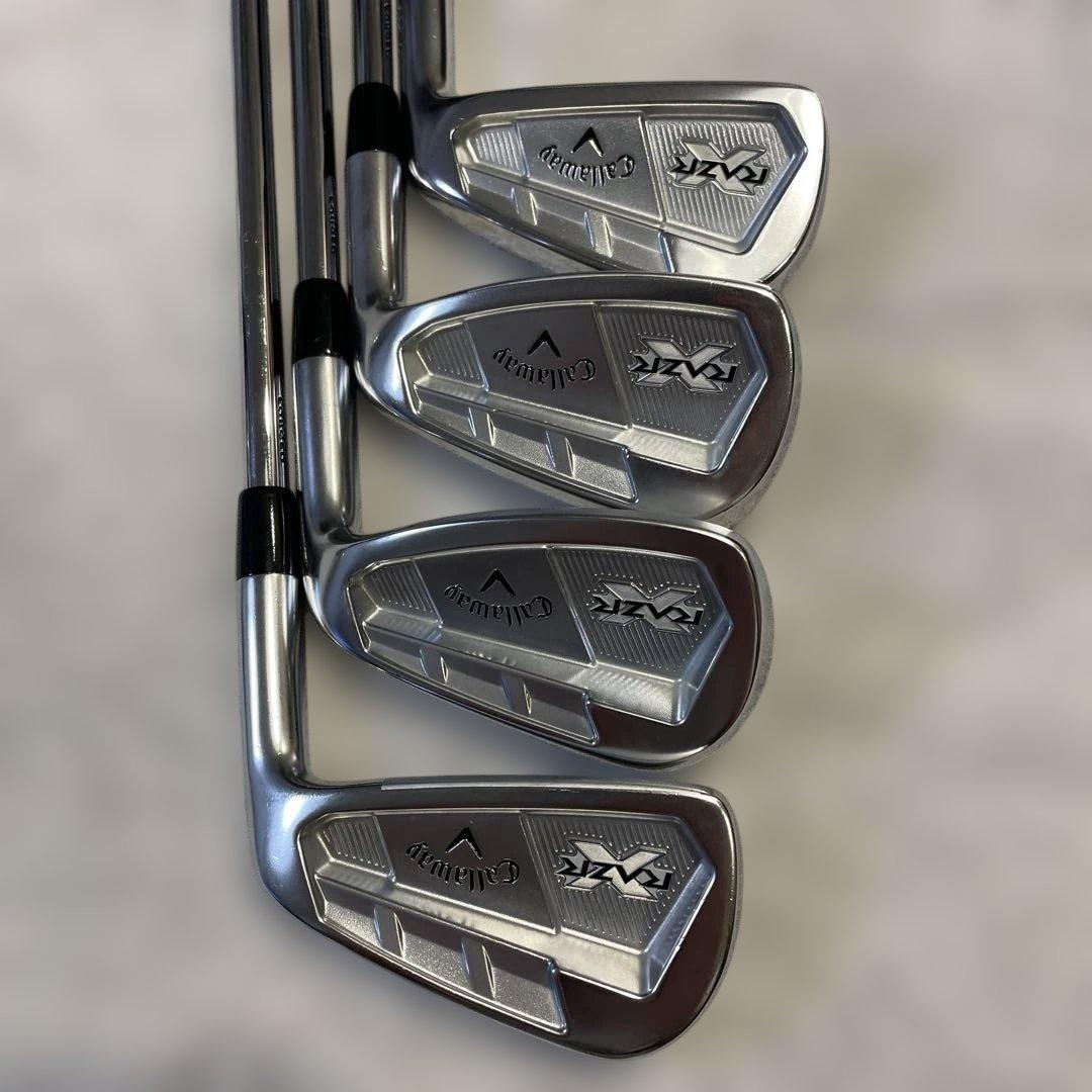 美品　［名器］callaway RAZR forged 4〜P 7本セット