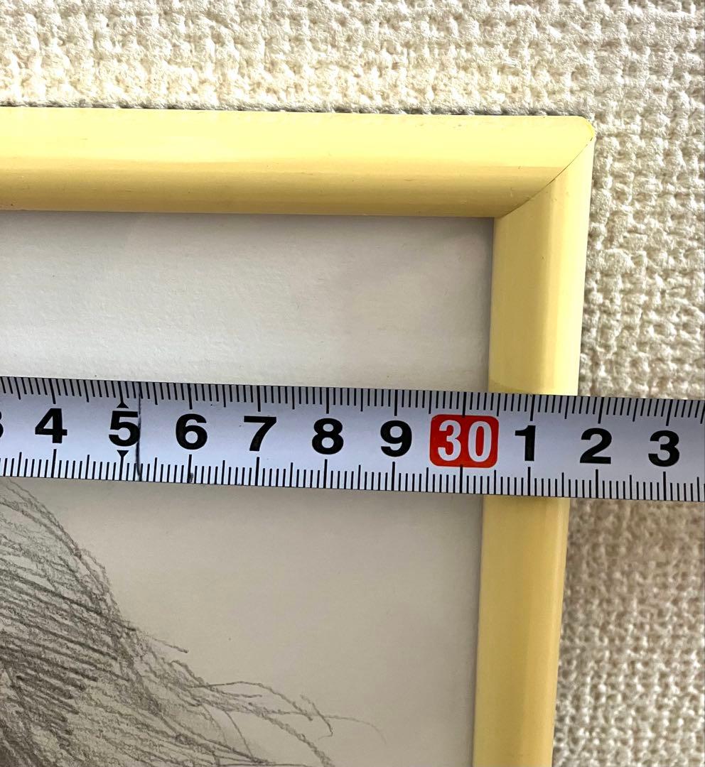 宇野亜喜良　原画　えんぴつ画　少女