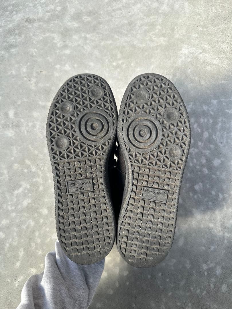 adidas BWアーミー コアブラック 24.5cm