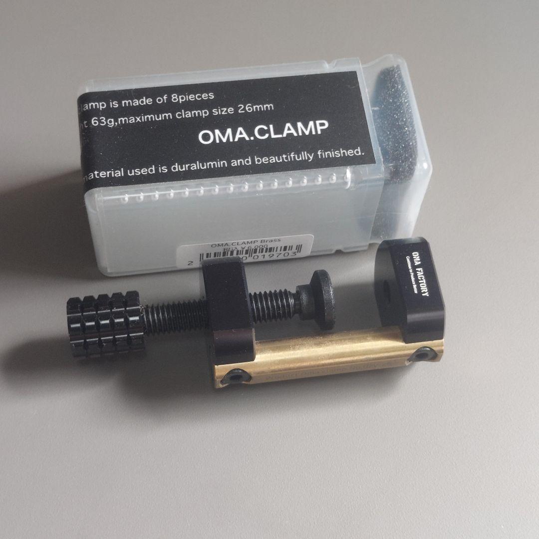 OMA Factory 　OMA.CLAMP Brass ＆ OMA.POLE