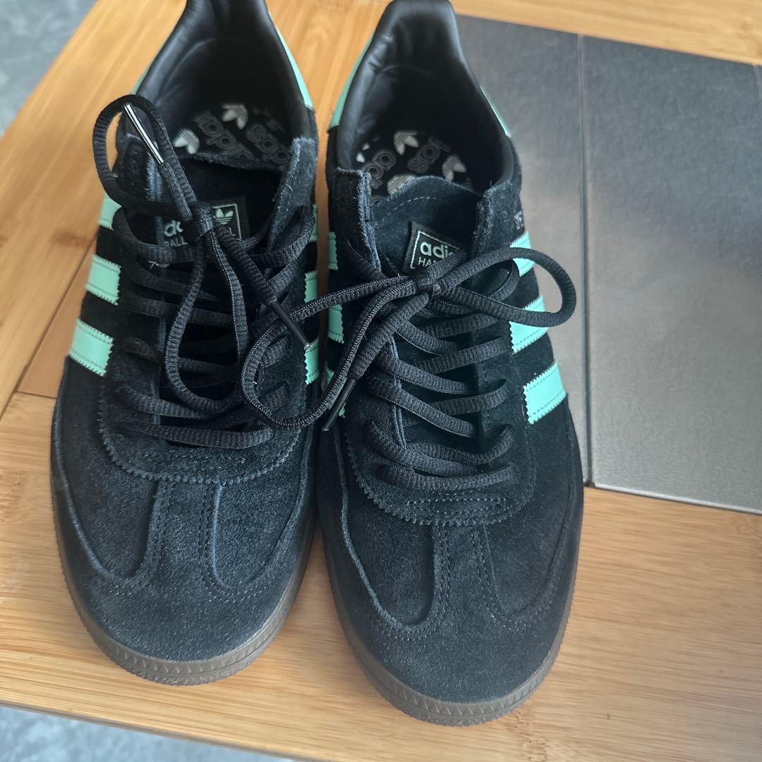 adidas Spezial ブラック/ミント シューズ27.5cm