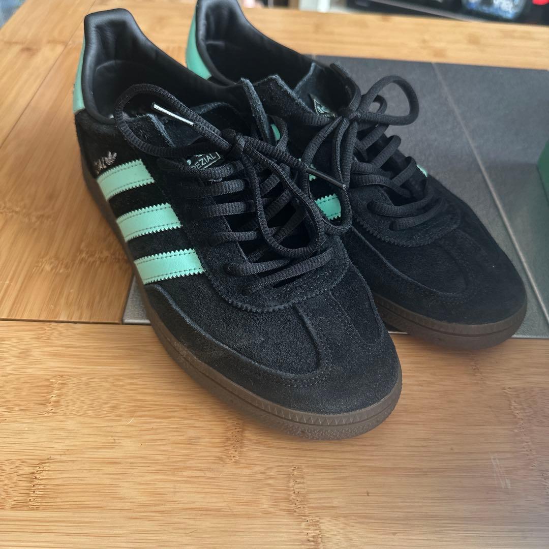 adidas Spezial ブラック/ミント シューズ27.5cm