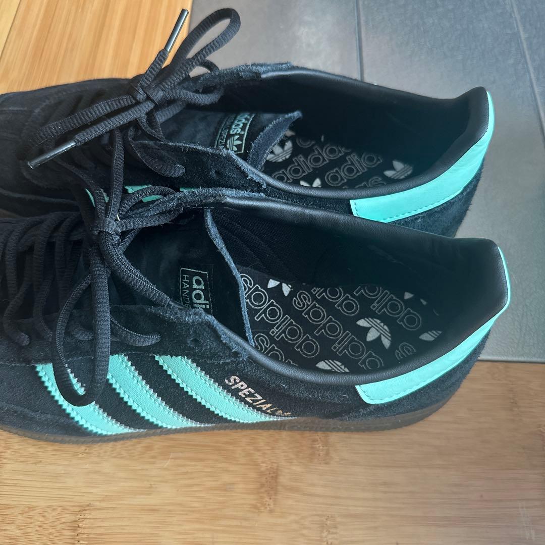 adidas Spezial ブラック/ミント シューズ27.5cm