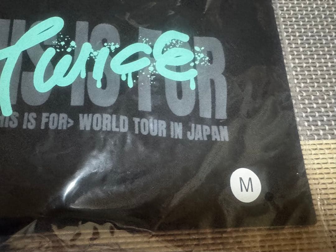 TWICE THIS IS FOR タオル　Tシャツ Mサイズ　ミナ　mina