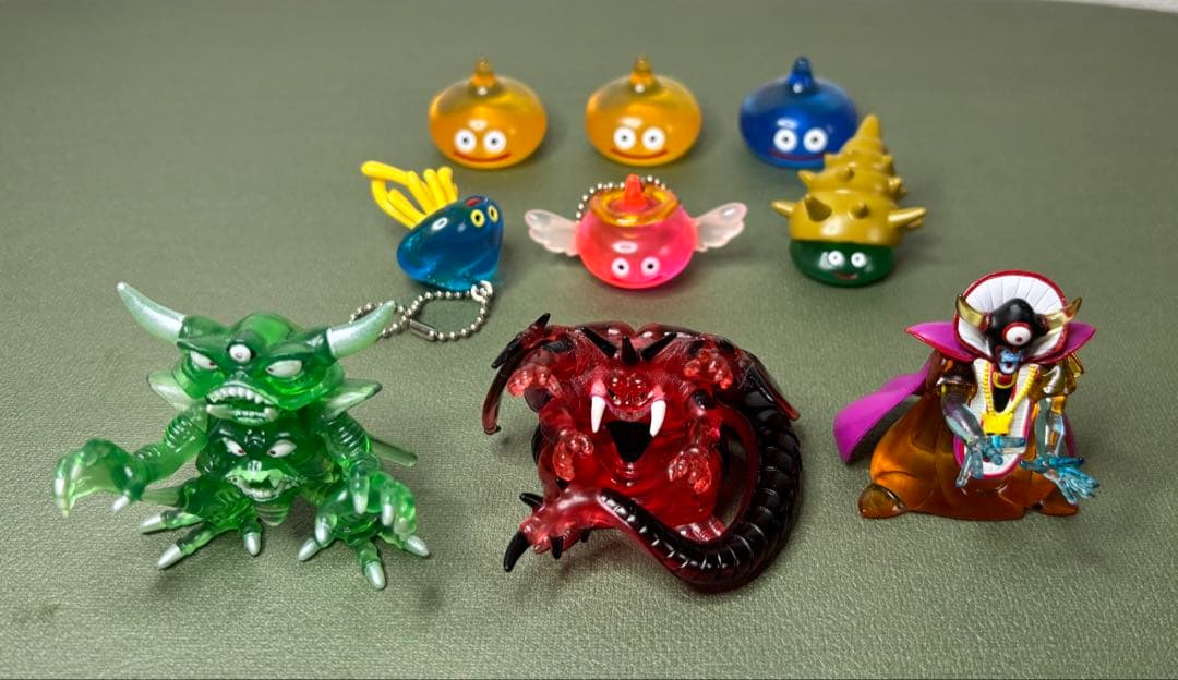 【ドラゴンクエスト】クリスタルモンスターズ ラスボス3体スライム6体 まとめ売り