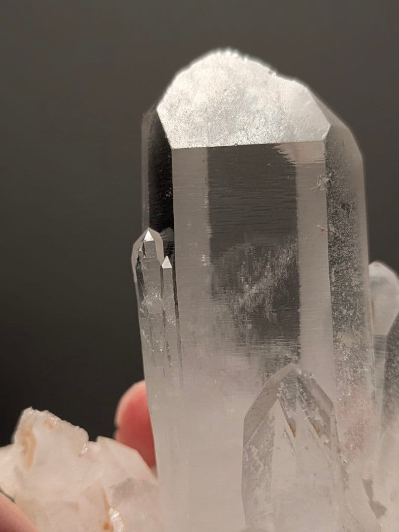 ヤ*実様 大きめ太めのマダガスカル産　レムリアン水晶クラスター　綺麗