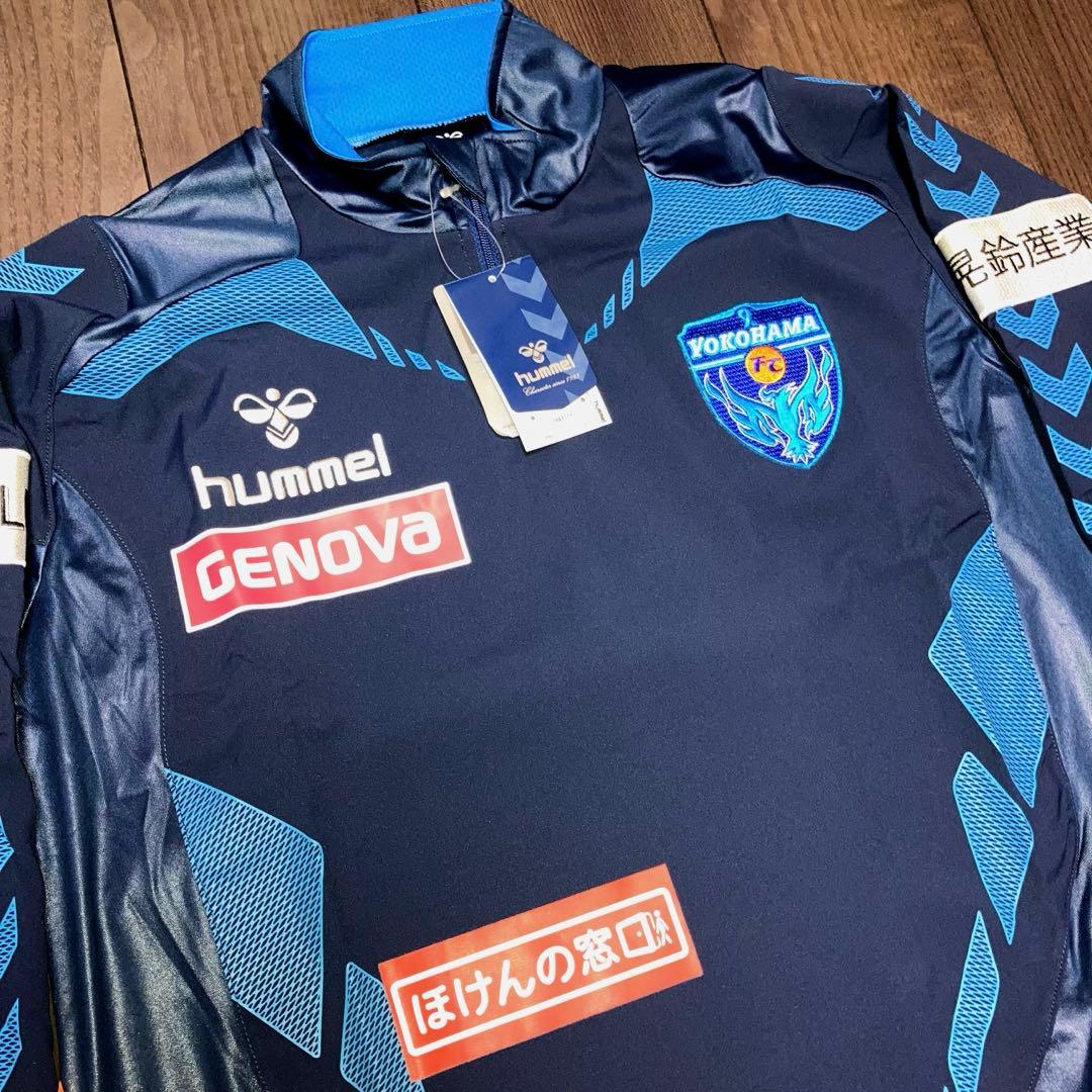 【新品タグ付き】横浜FC 選手支給モデルトレーニングウェア スポンサー入り