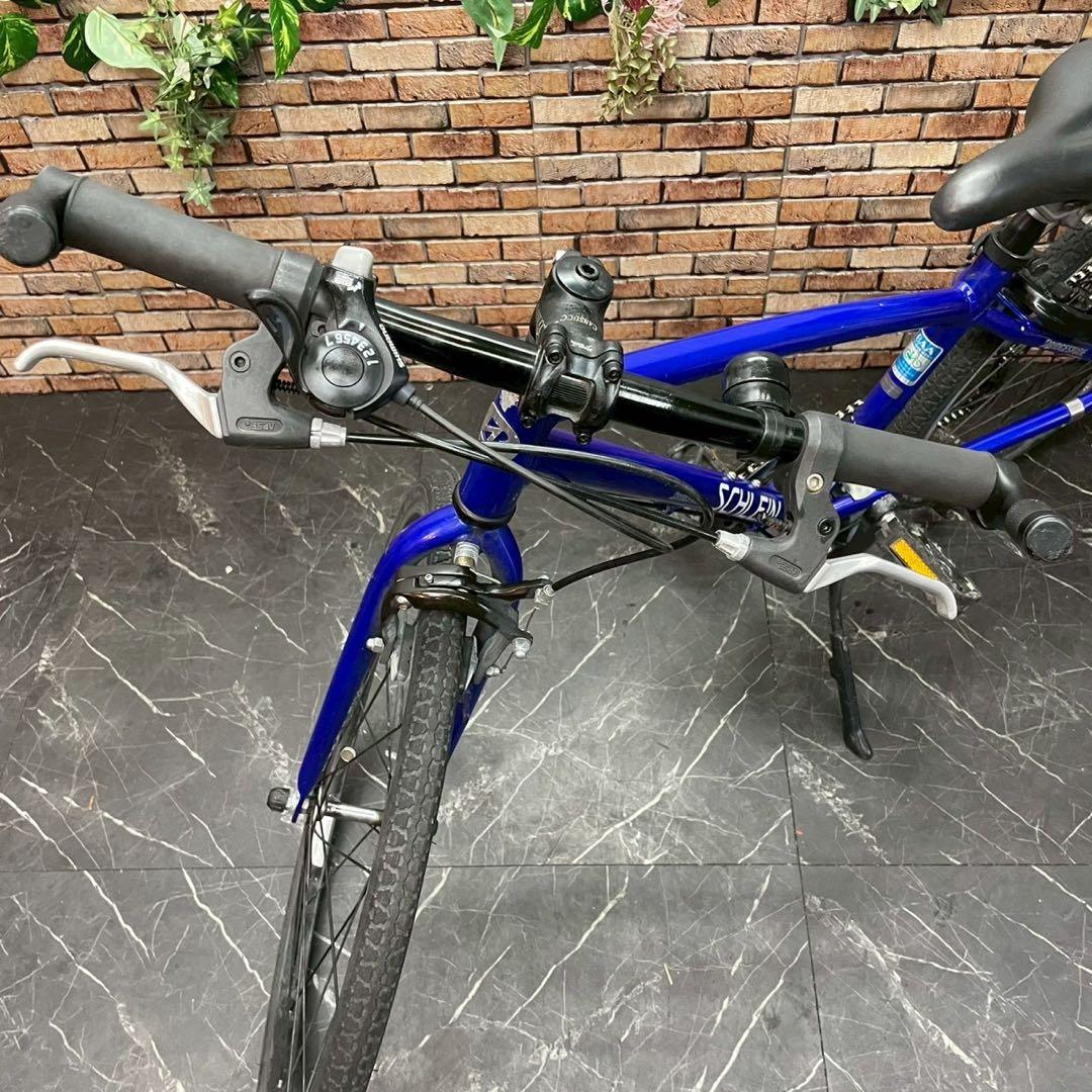 【117】子供用自転車 子供車 ブリヂストン SCHLEIN ブルー 24インチ