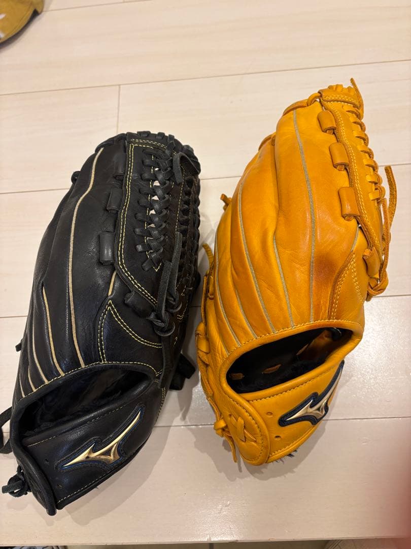 Mizuno Select 9ジュニア用グローブ二個セット