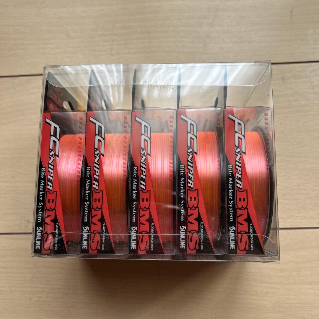 SUNLINE FC SNIPER BMS 12lb 165yds 5個セット