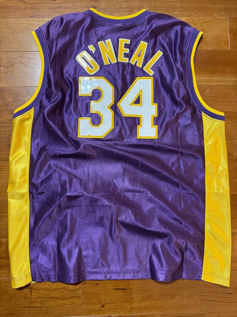 Lakers O'Neal ユニフォーム34 サイズ44 Champion