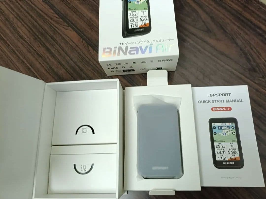iGPSPORT BiNavi Air サイクルコンピューター本体