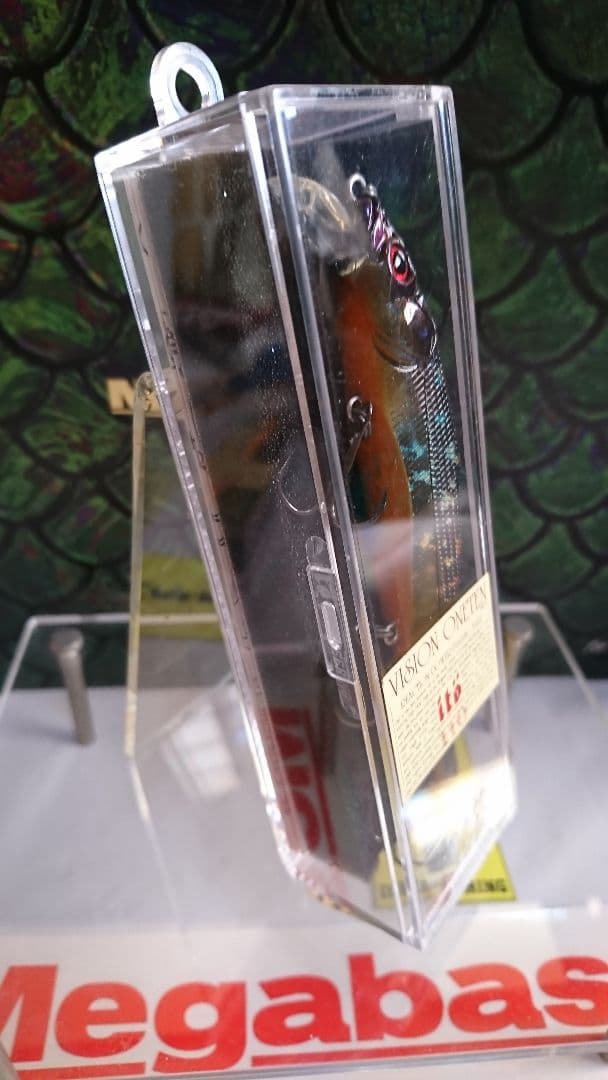 メガバス ビジョンワンテン '01デッドリーブラックイリュージョン 実釣未使用品