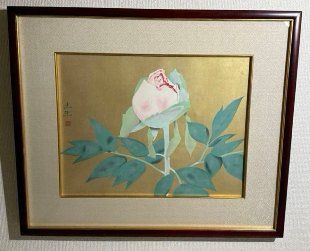 土牛【蕾】木版画　180限定