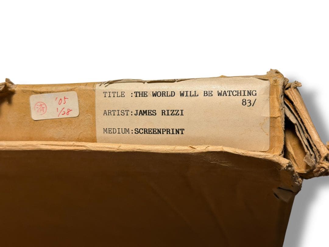 #ジェームス・リジィ「THE WORLD WILL BE WATCHING」
