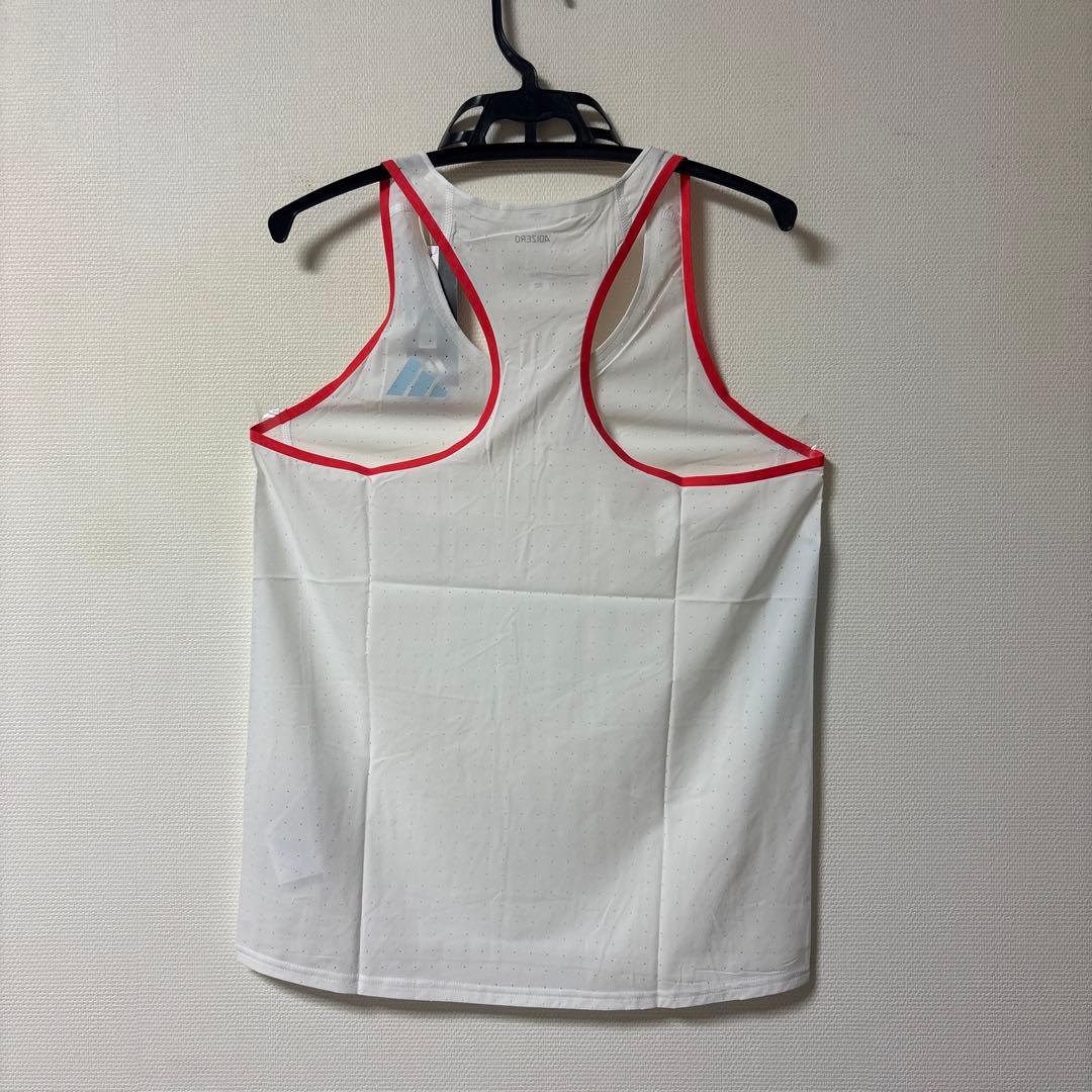 ⚫︎新品　未使用品⚫︎adidas ADIZERO シングレット　Mサイズ