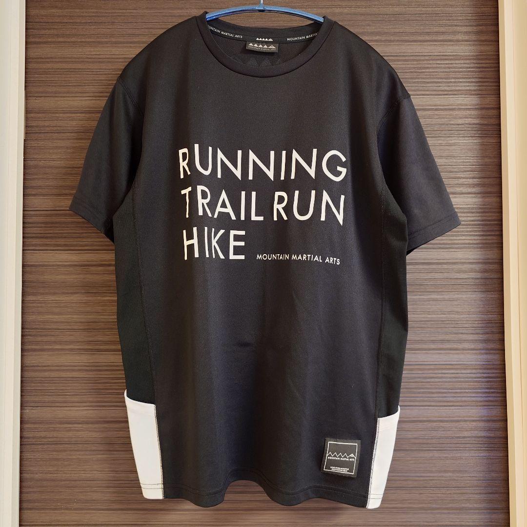 MMA RUN TRAILRUN HIKE Tee Black Mサイズ