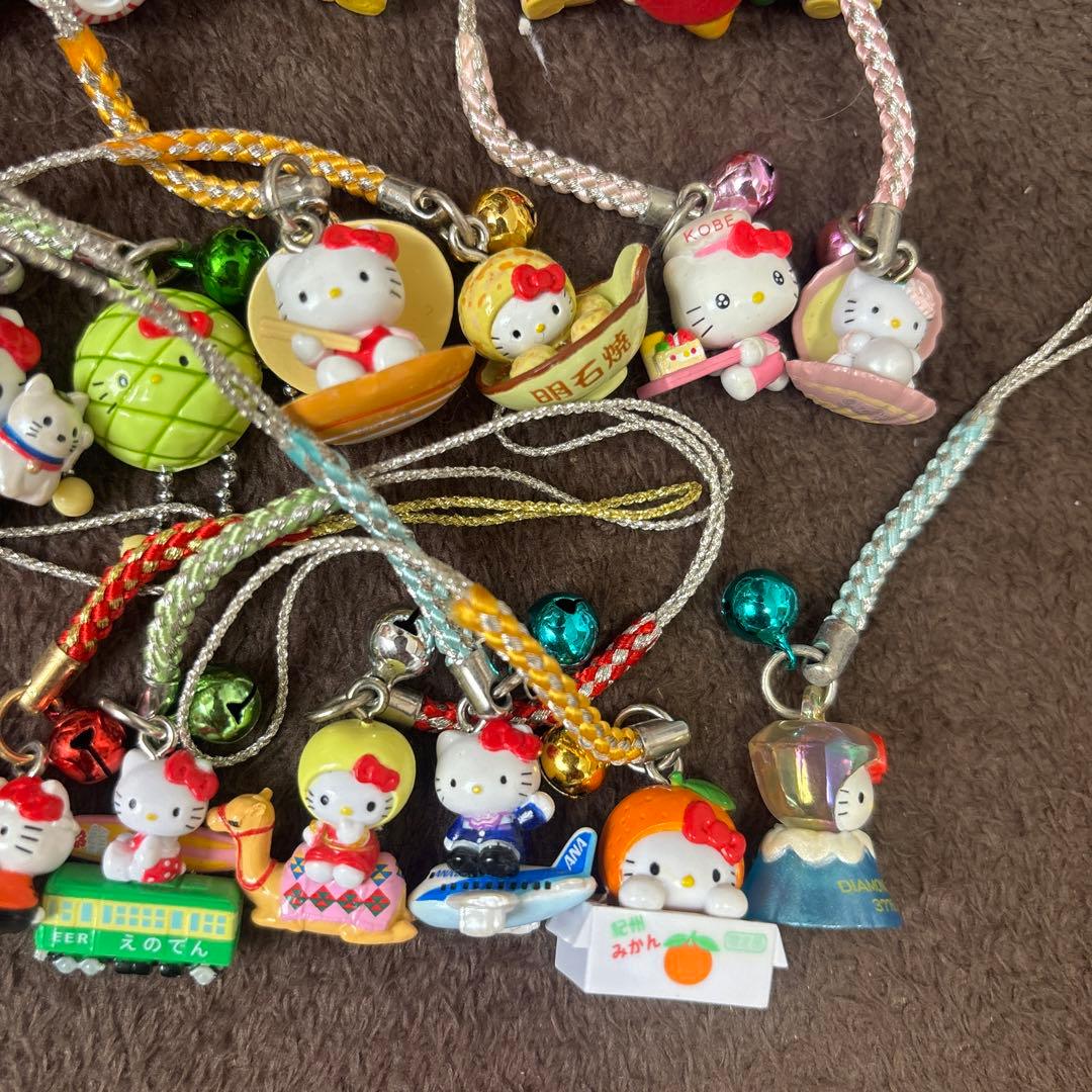 ご当地キティ ストラップ まとめ売り