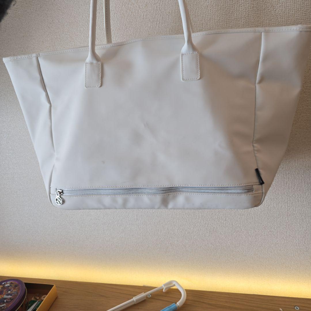 DESCENTE ホワイト ゴルフバッグ