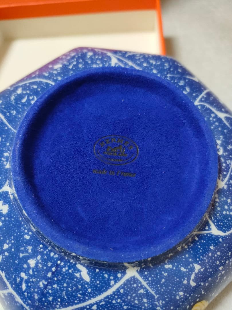 HERMESエルメス　ピエールドリアン　エドキシダン　美品　八角皿