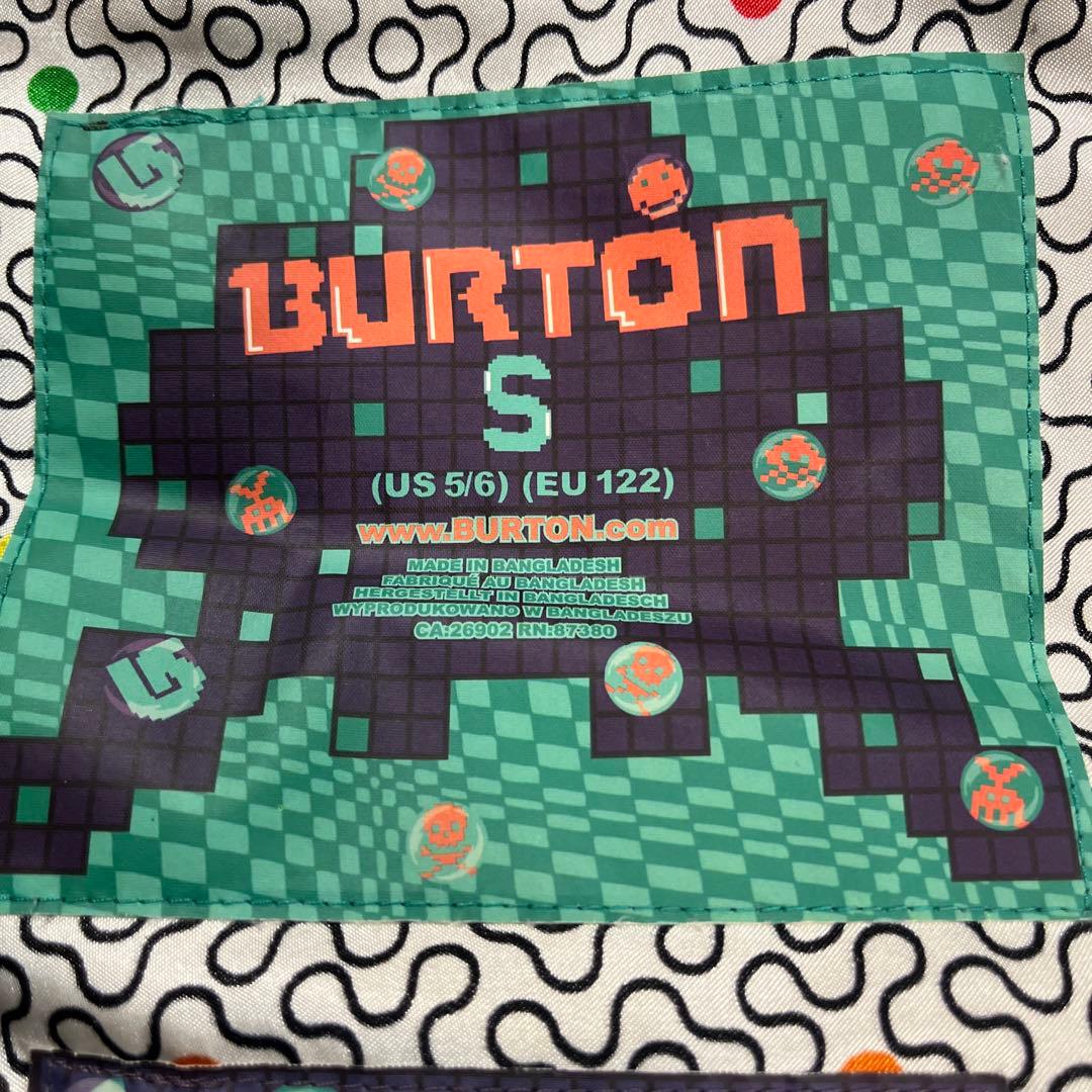 BURTON ウエア S 130 120 つなぎ スノーウェア スキーウエア