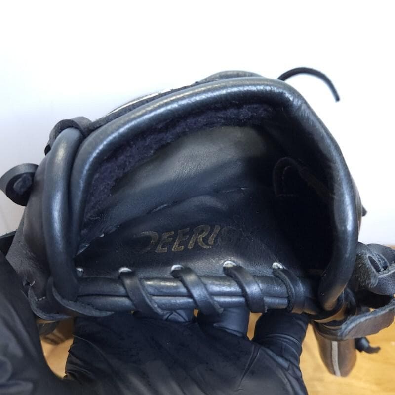 ミズノ イチローモデル プラチナラベル 限定品 良品 外野用 軟式グローブ