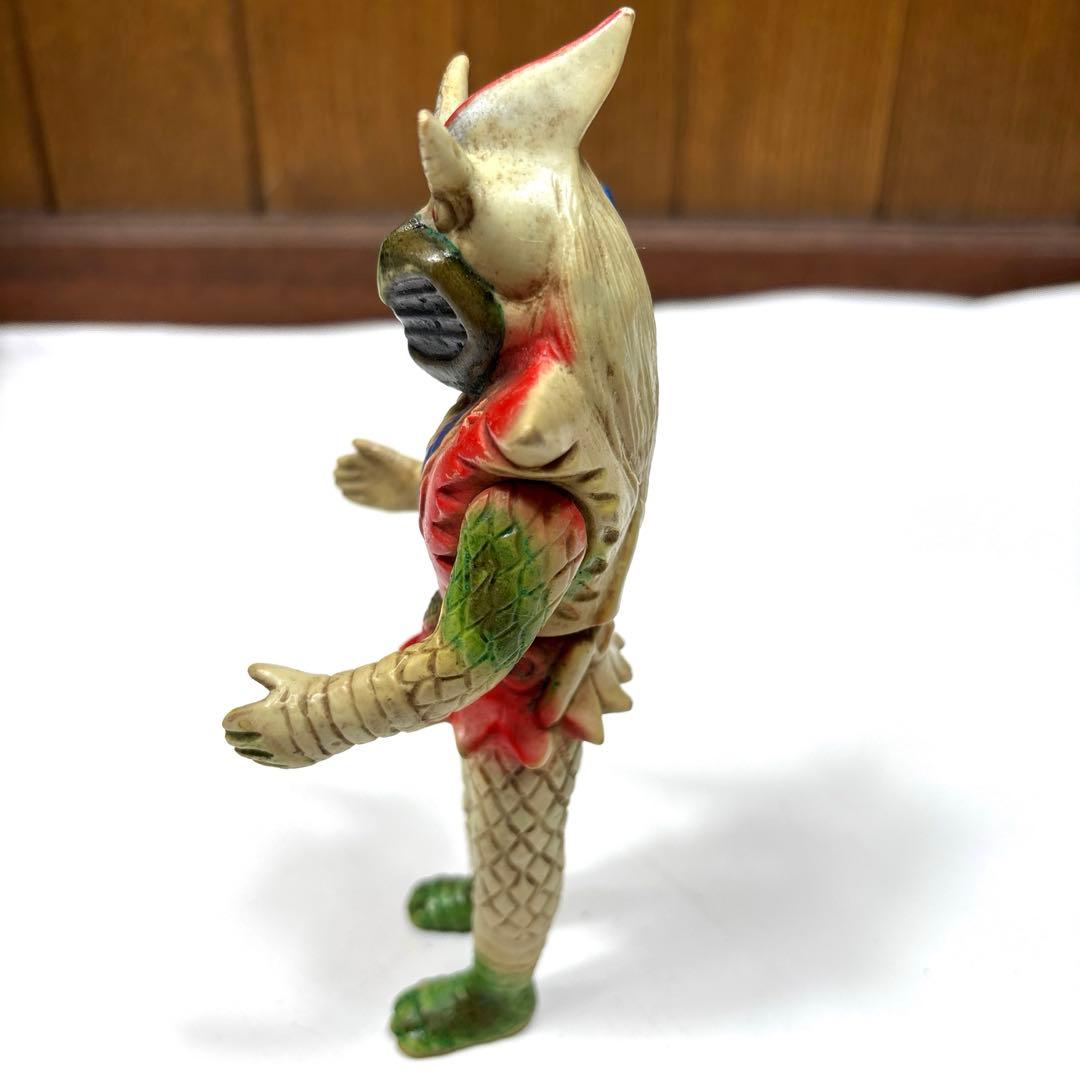 昭和レトロ　変身忍者　嵐　ソフビ　当時物