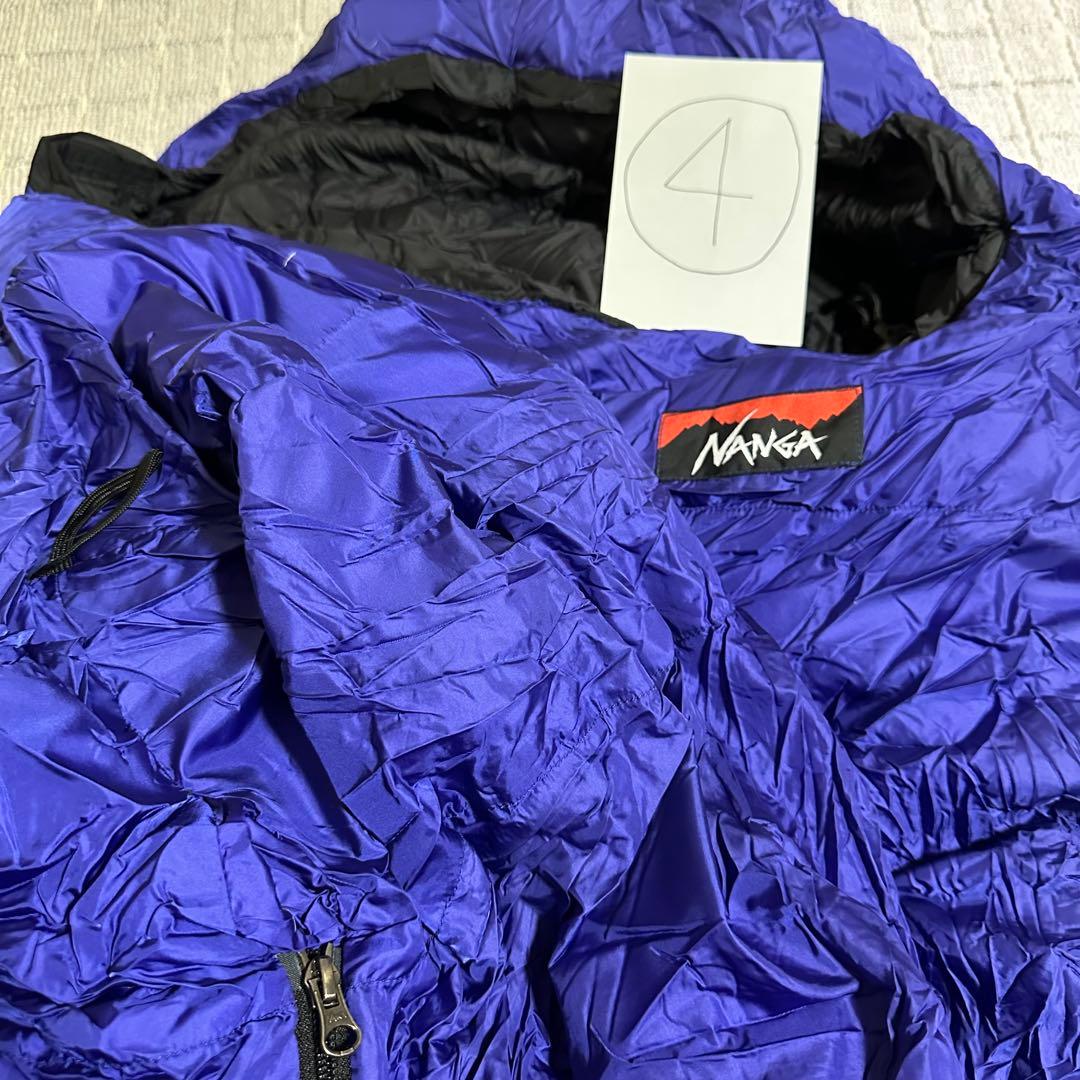 ナンガ NANGA 600std 寝袋 ダウン シュラフ メッシュバッグ付④